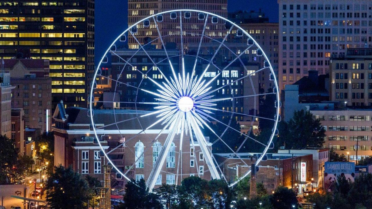 Exclusive Ponce City Rooftop Cityscape Chateau Atlanta Extérieur photo