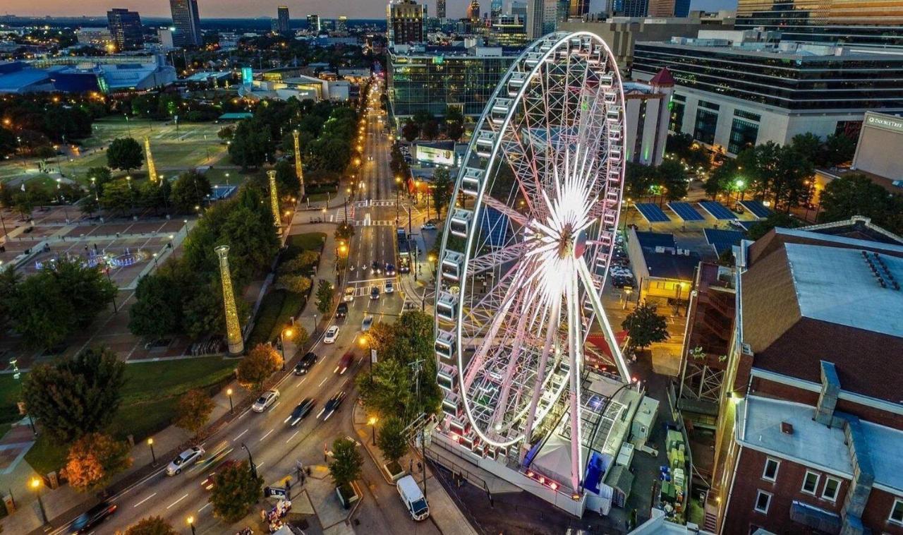 Exclusive Ponce City Rooftop Cityscape Chateau Atlanta Extérieur photo